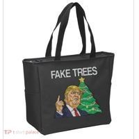 Fake Trees News Ugly Christmas Tote Bag thumb 2
