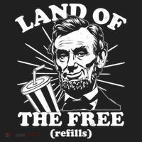 Funny Abe Lincoln Land Of The Free Refills Beanie thumb 2
