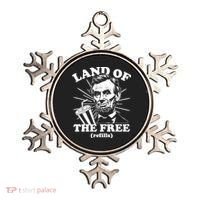 Funny Abe Lincoln Land Of The Free Refills Ornament thumb 0
