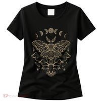 Fairycore Aesthetic Luna Moth Mushrooms Butterfly Grunge Women's T-Shirt thumb 0