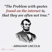 Funny Abraham Lincoln History Teacher Internet Quotes Hat thumb 2