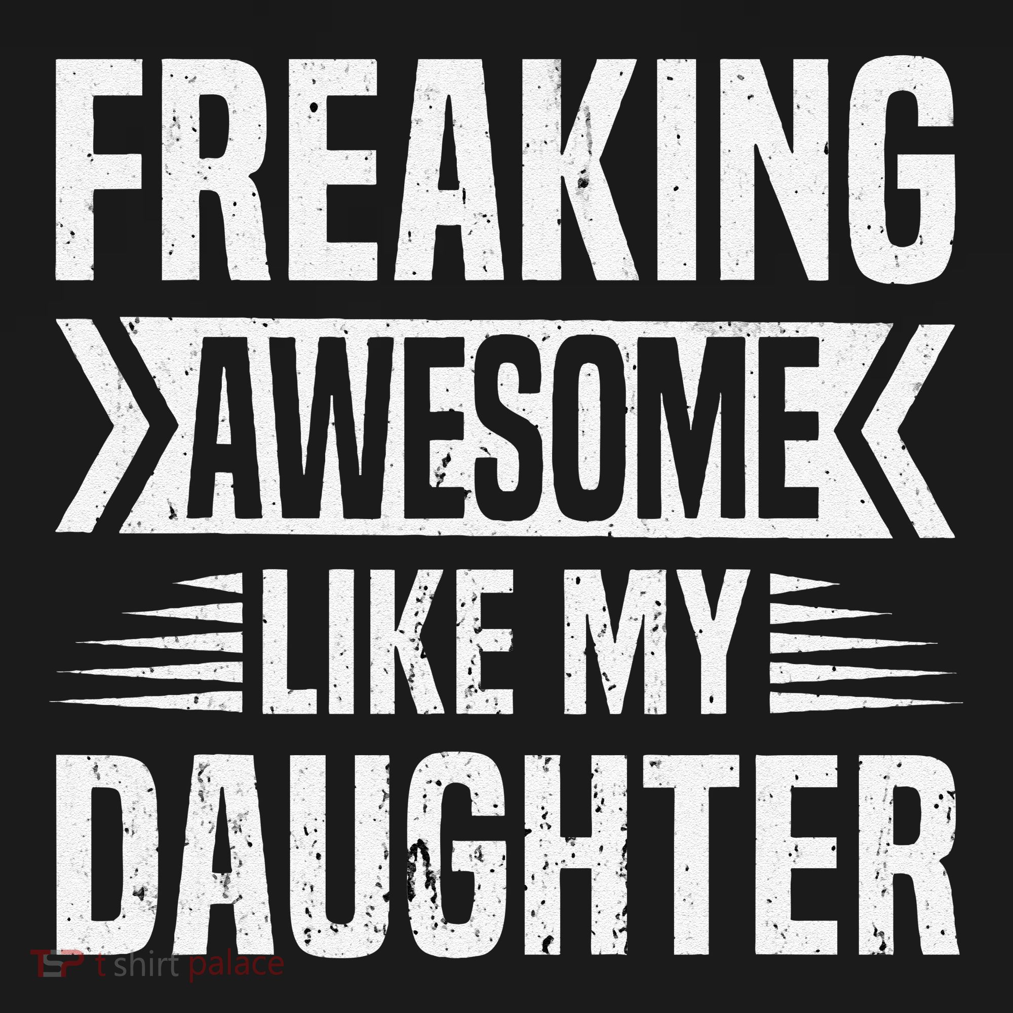Freaking Awesome Like My Daughter Funny Fathers Mothers Day Coaster