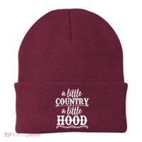 Funny A Little Country A Little Hood Beanie thumb 0