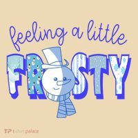 Feeling A Little Frosty Snowman Winter Tote Bag thumb 4