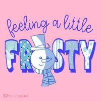 Feeling A Little Frosty Snowman Winter Coaster thumb 2