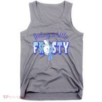 Feeling A Little Frosty Snowman Winter Tank Top thumb 0