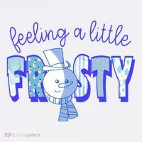 Feeling A Little Frosty Snowman Winter Mousepad thumb 1