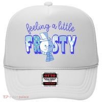 Feeling A Little Frosty Snowman Winter Hat thumb 0