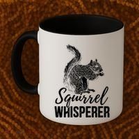 Forest Animal Lover Squirrel Whisperer Gift Idea Squirrel Cute Gift Coffee Mug thumb 2