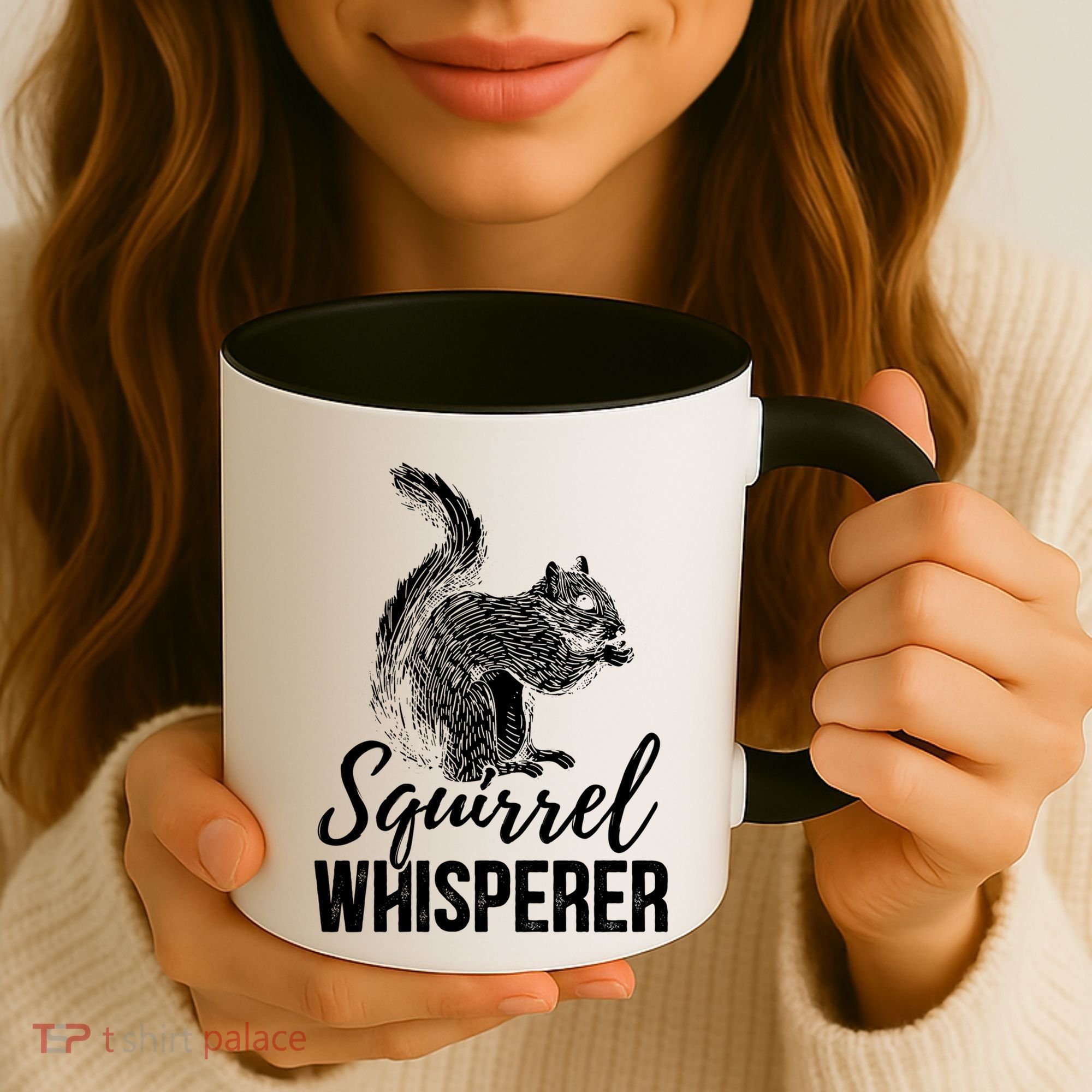 Forest Animal Lover Squirrel Whisperer Gift Idea Squirrel Cute Gift Coffee Mug