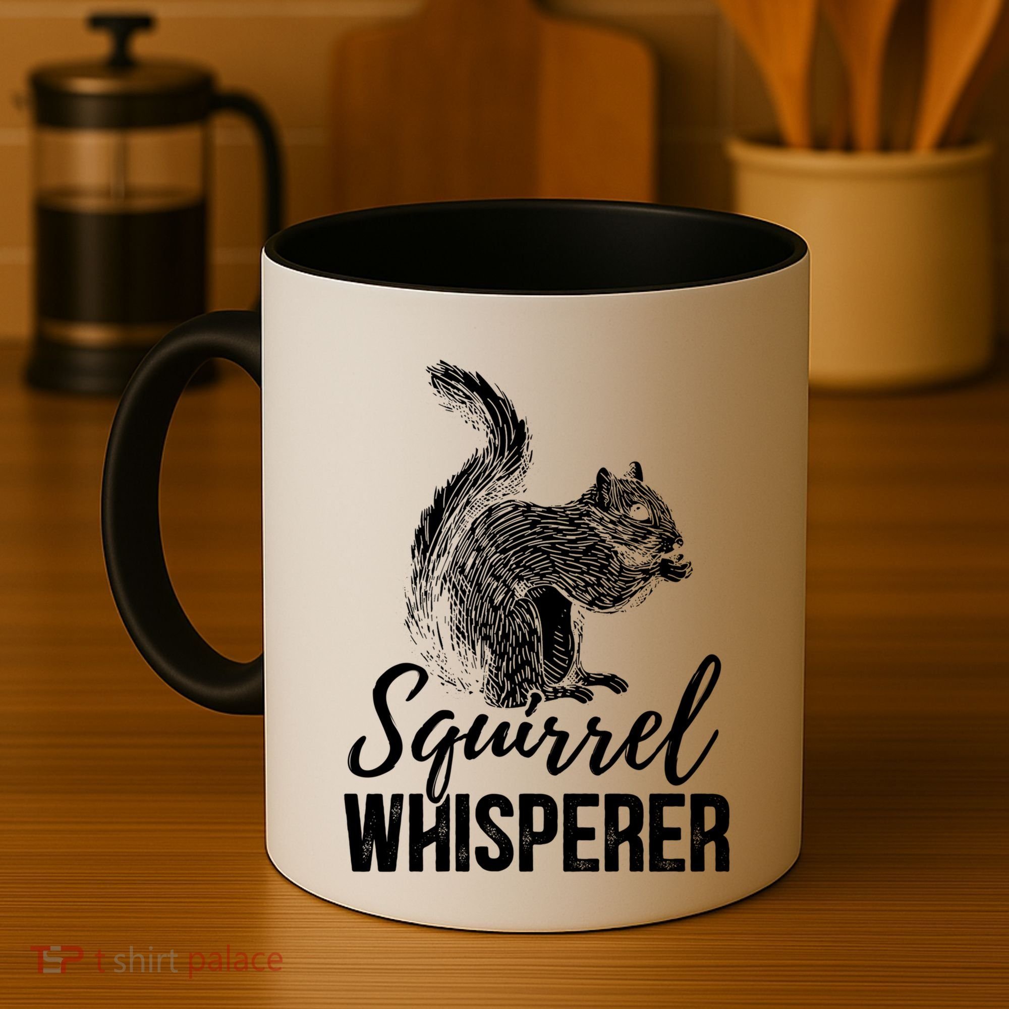 Forest Animal Lover Squirrel Whisperer Gift Idea Squirrel Cute Gift Coffee Mug