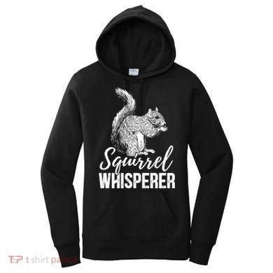 Forest Animal Lover Squirrel Whisperer Gift Idea Squirrel Cute Gift Women's Hoodie