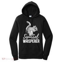 Forest Animal Lover Squirrel Whisperer Gift Idea Squirrel Cute Gift Women's Hoodie thumb 0