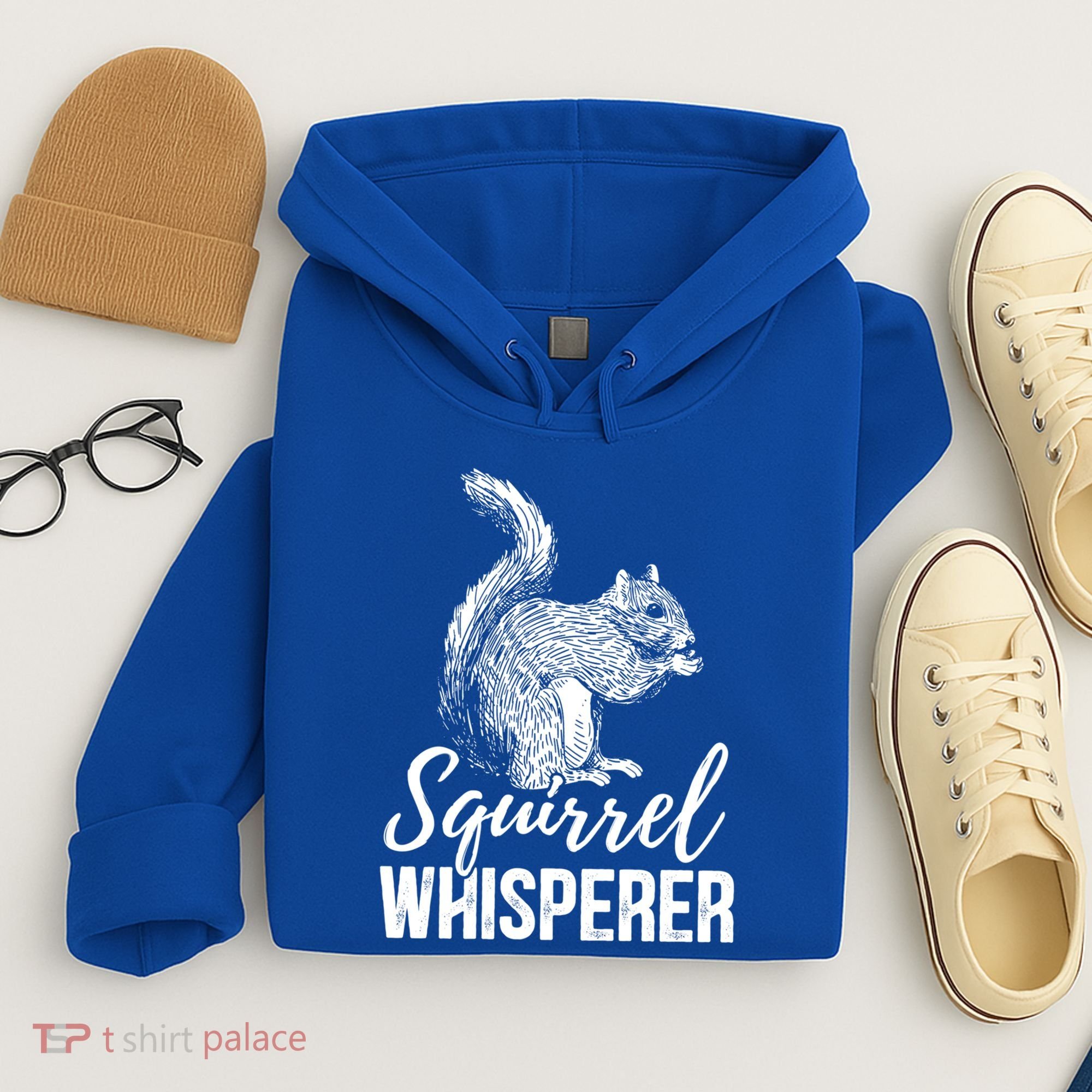 Forest Animal Lover Squirrel Whisperer Gift Idea Squirrel Cute Gift Hoodie