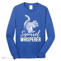Forest Animal Lover Squirrel Whisperer Gift Idea Squirrel Cute Gift Long Sleeve Shirt thumb 0