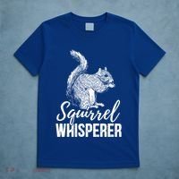 Forest Animal Lover Squirrel Whisperer Gift Idea Squirrel Cute Gift T-Shirt thumb 5