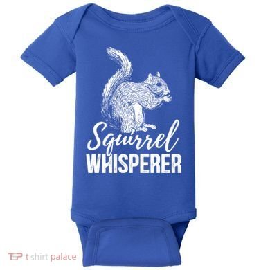 Forest Animal Lover Squirrel Whisperer Gift Idea Squirrel Cute Gift Baby Bodysuit