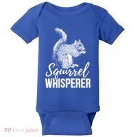 Forest Animal Lover Squirrel Whisperer Gift Idea Squirrel Cute Gift Baby Bodysuit thumb 0