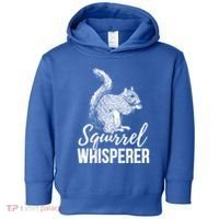 Forest Animal Lover Squirrel Whisperer Gift Idea Squirrel Cute Gift Toddler Hoodie thumb 0