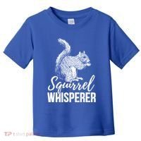 Forest Animal Lover Squirrel Whisperer Gift Idea Squirrel Cute Gift Toddler T-Shirt thumb 0