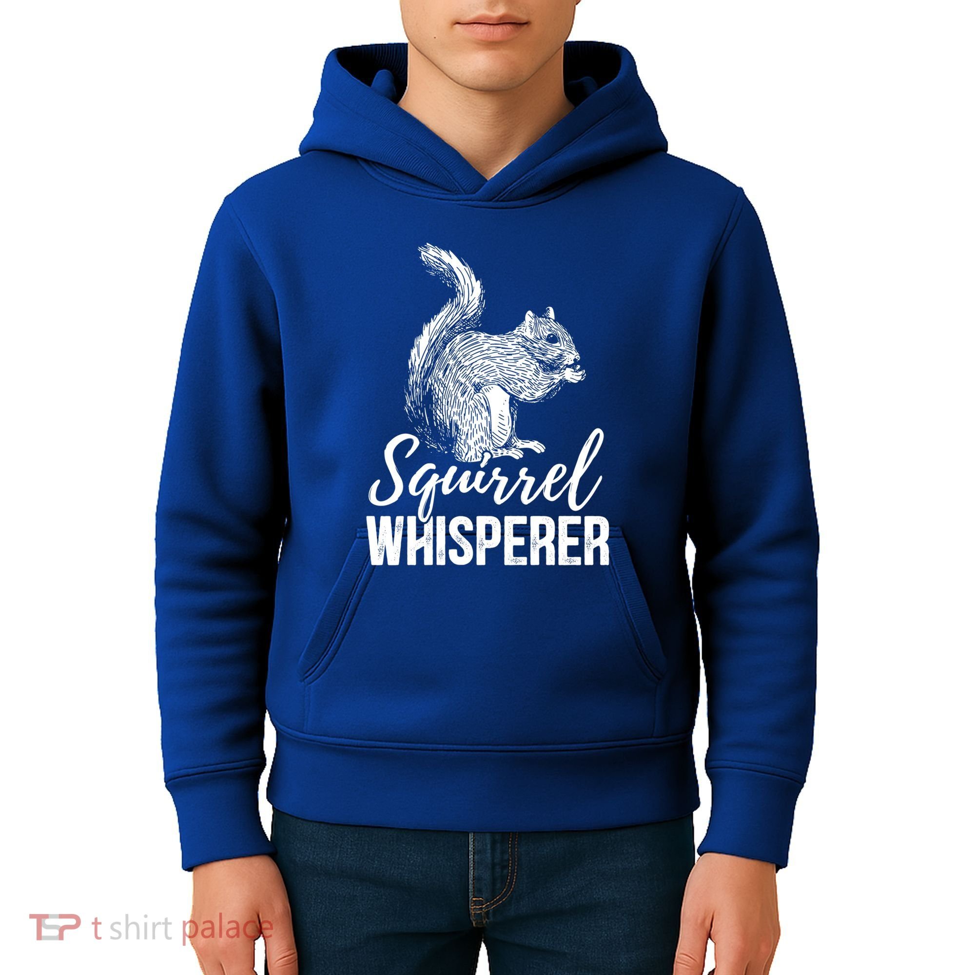 Forest Animal Lover Squirrel Whisperer Gift Idea Squirrel Cute Gift Kids Hoodie