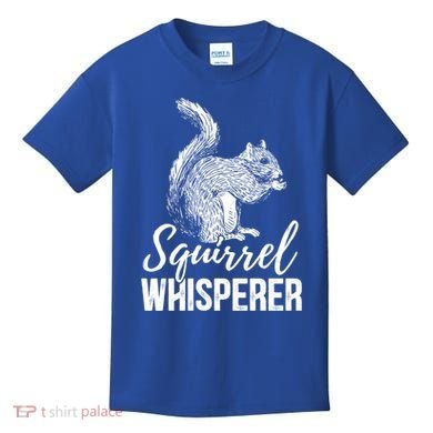 Forest Animal Lover Squirrel Whisperer Gift Idea Squirrel Cute Gift Kids T-Shirt
