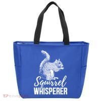 Forest Animal Lover Squirrel Whisperer Gift Idea Squirrel Cute Gift Tote Bag thumb 0