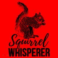 Forest Animal Lover Squirrel Whisperer Gift Idea Squirrel Cute Gift Santa Hat thumb 1