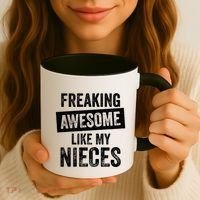 Freaking Awesome Like My Nieces For Aunt Auntie Or Uncle Gift Coffee Mug thumb 3