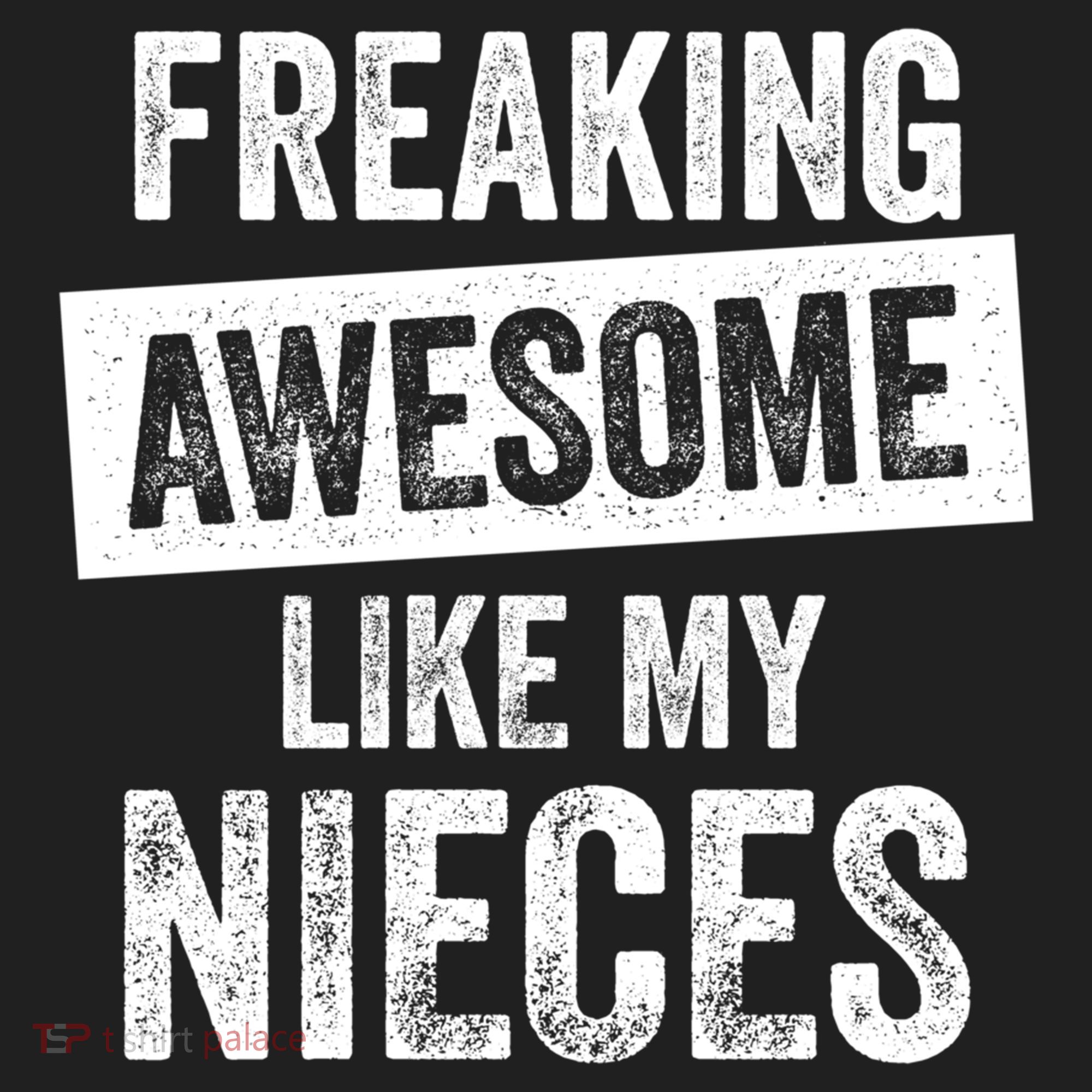 Freaking Awesome Like My Nieces For Aunt Auntie Or Uncle Gift Beanie