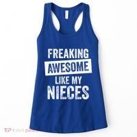 Freaking Awesome Like My Nieces For Aunt Auntie Or Uncle Gift Women's Tank Top thumb 0