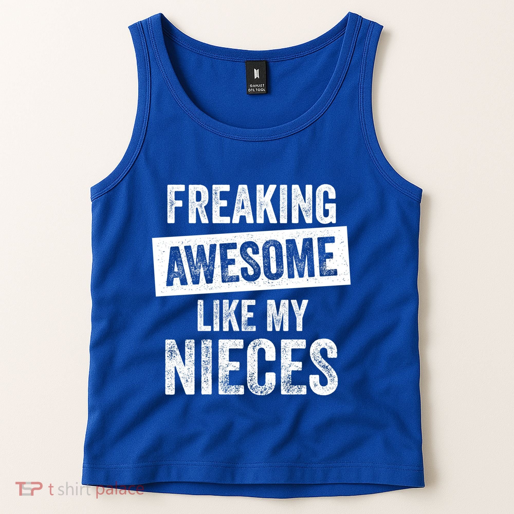 Freaking Awesome Like My Nieces For Aunt Auntie Or Uncle Gift Tank Top