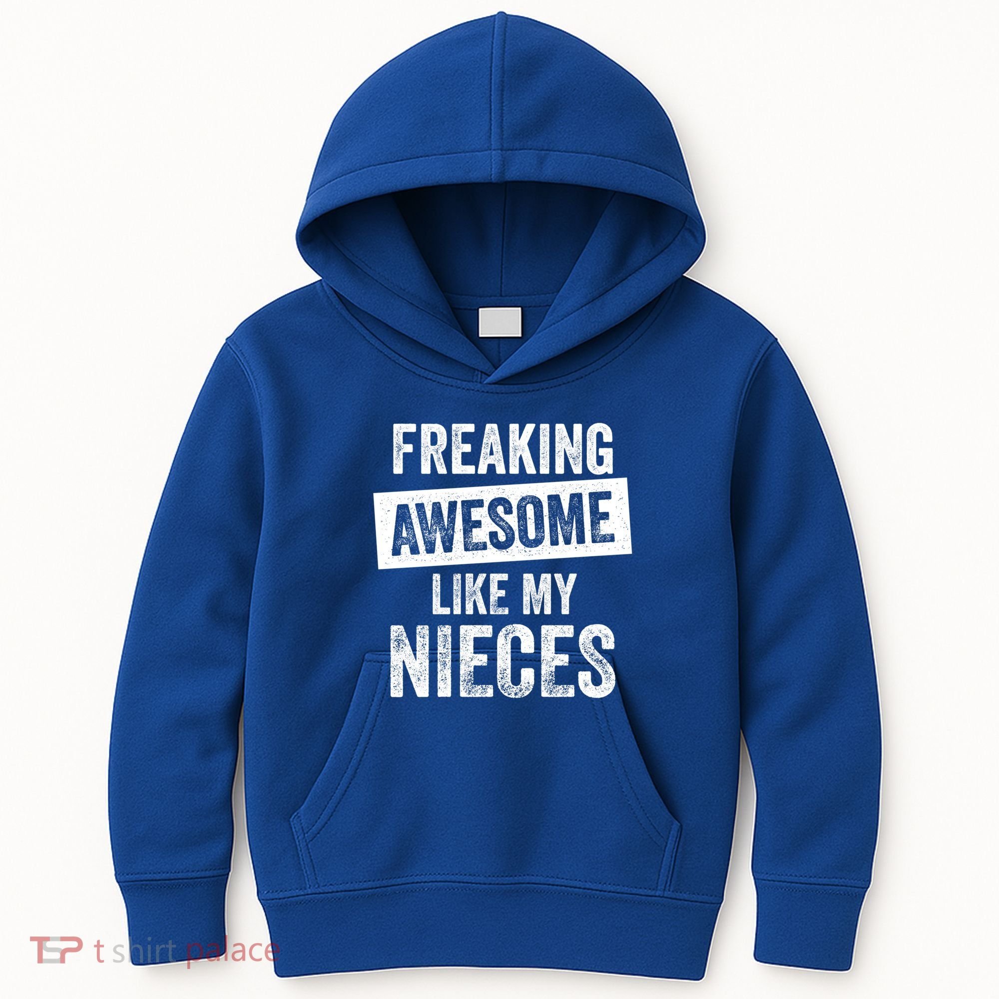 Freaking Awesome Like My Nieces For Aunt Auntie Or Uncle Gift Kids Hoodie