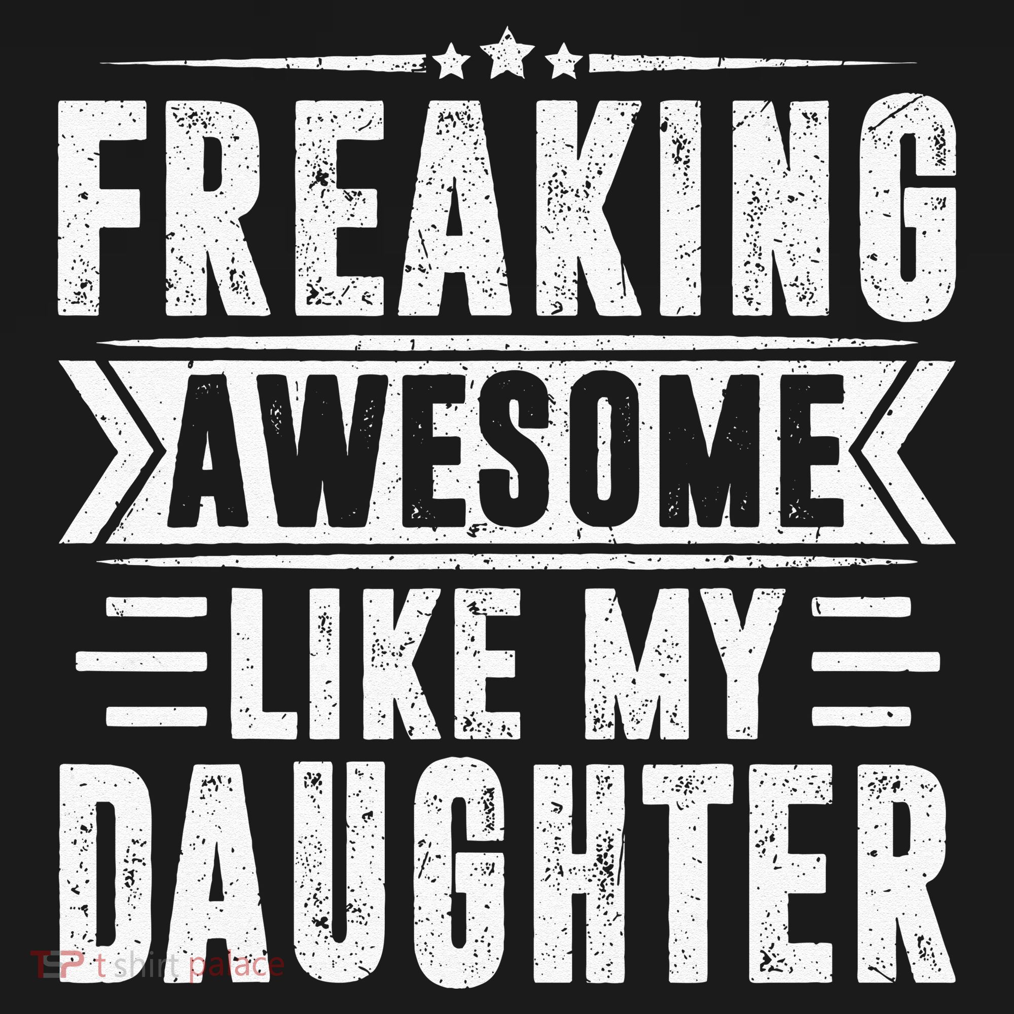 Freaking Awesome Like My Daughter Fathers Day Women's Hoodie