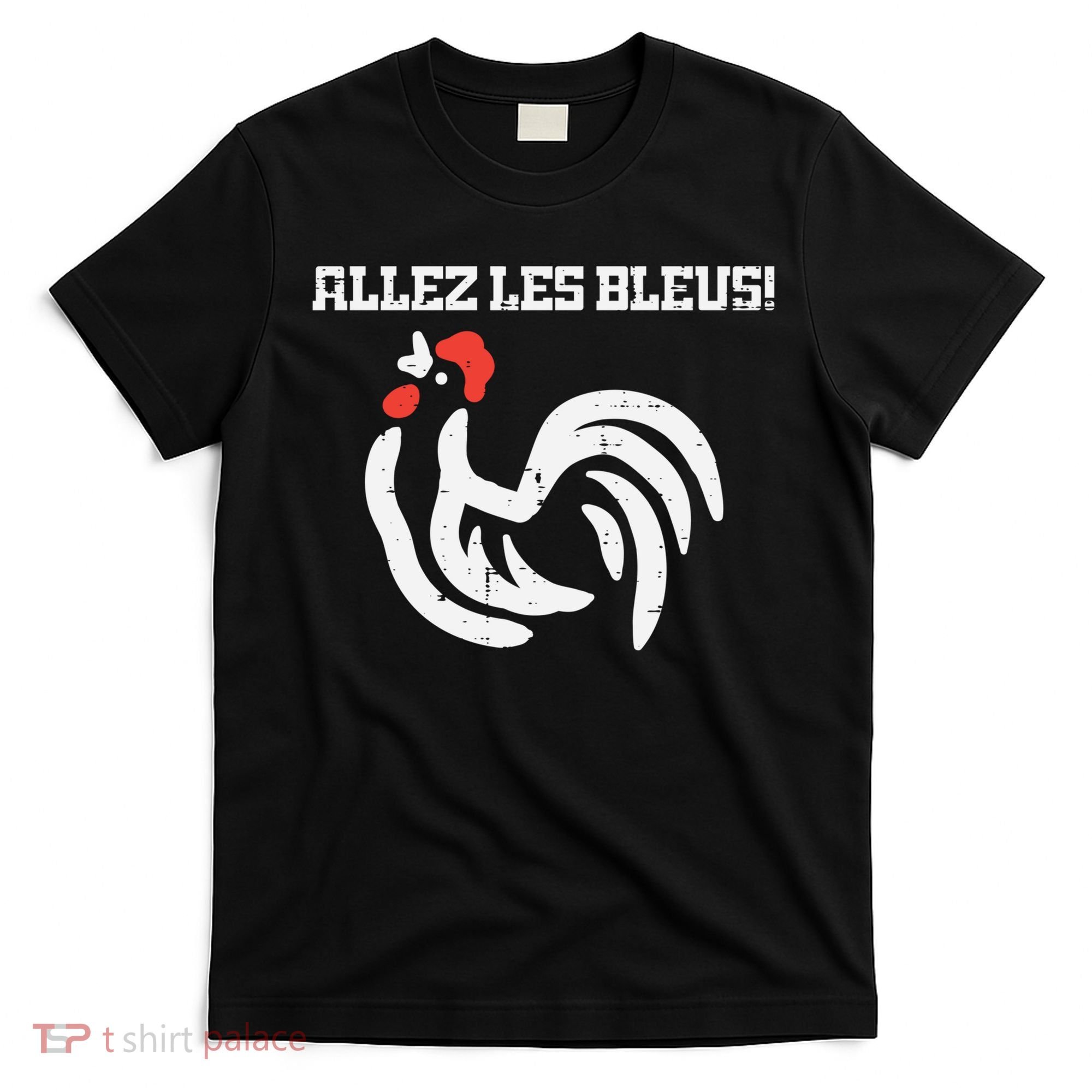 France Allez Les Bleus French Rooster Soccer    Long Sleeve T-Shirt
