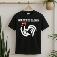 France Allez Les Bleus French Rooster Soccer    Long Sleeve T-Shirt thumb 2