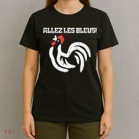 France Allez Les Bleus French Rooster Soccer    Long Sleeve T-Shirt thumb 4