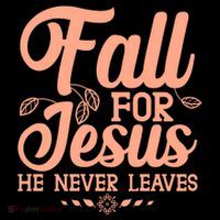 Fall For Jesus He Never Leaves Women's Hoodie thumb 2