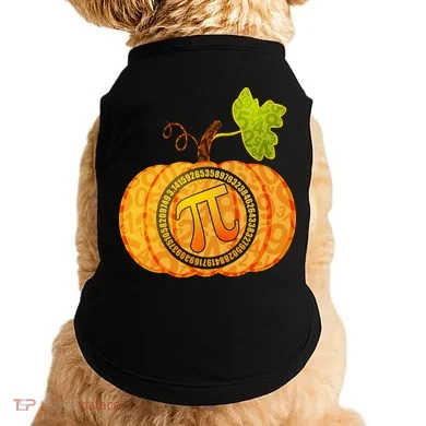 Fall Pumpkin Pi 3.14 Autumn Doggie Tank