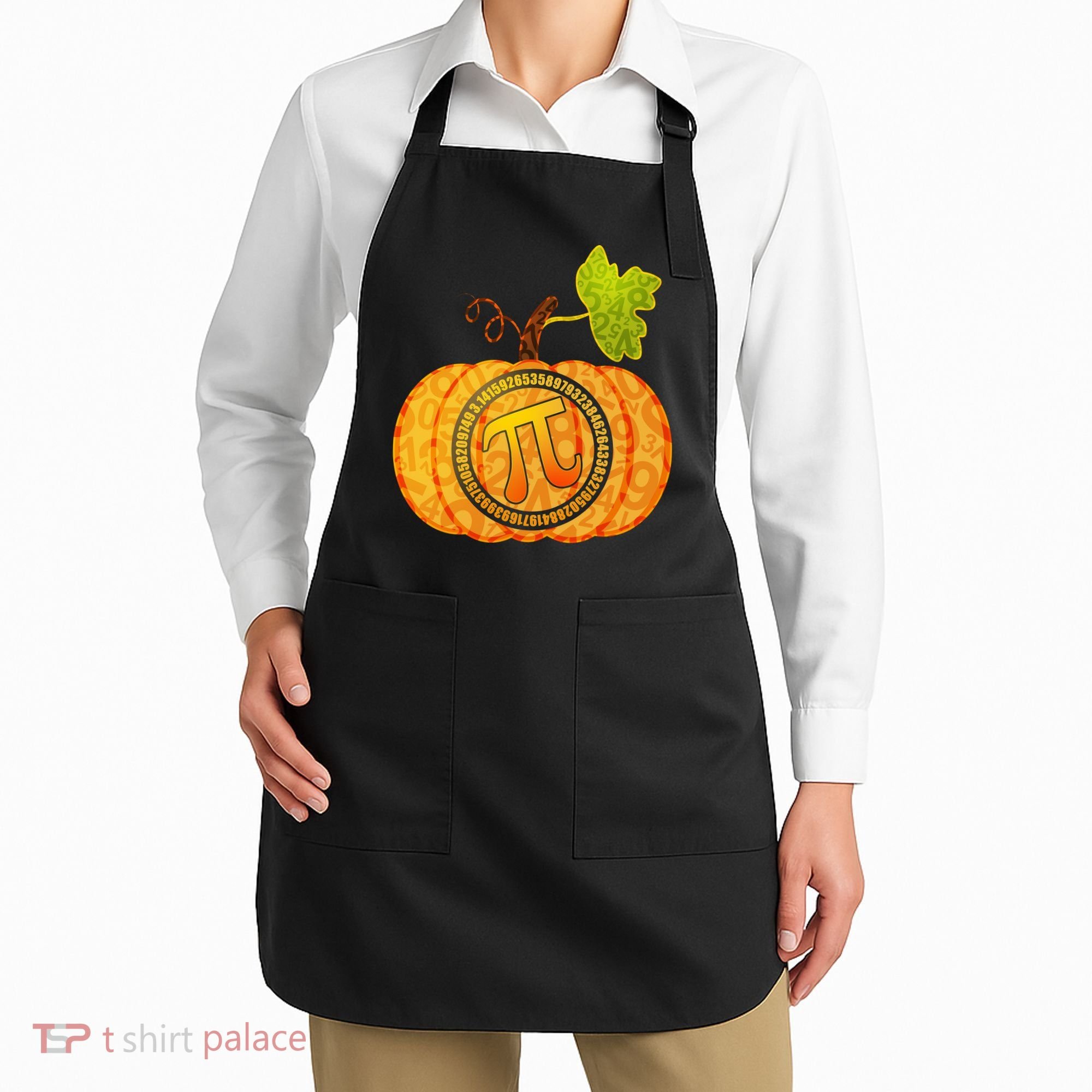 Fall Pumpkin Pi 3.14 Autumn Apron