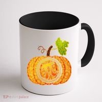Fall Pumpkin Pi 3.14 Autumn Coffee Mug thumb 1