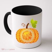 Fall Pumpkin Pi 3.14 Autumn Coffee Mug thumb 0