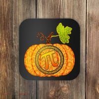 Fall Pumpkin Pi 3.14 Autumn Coaster thumb 0
