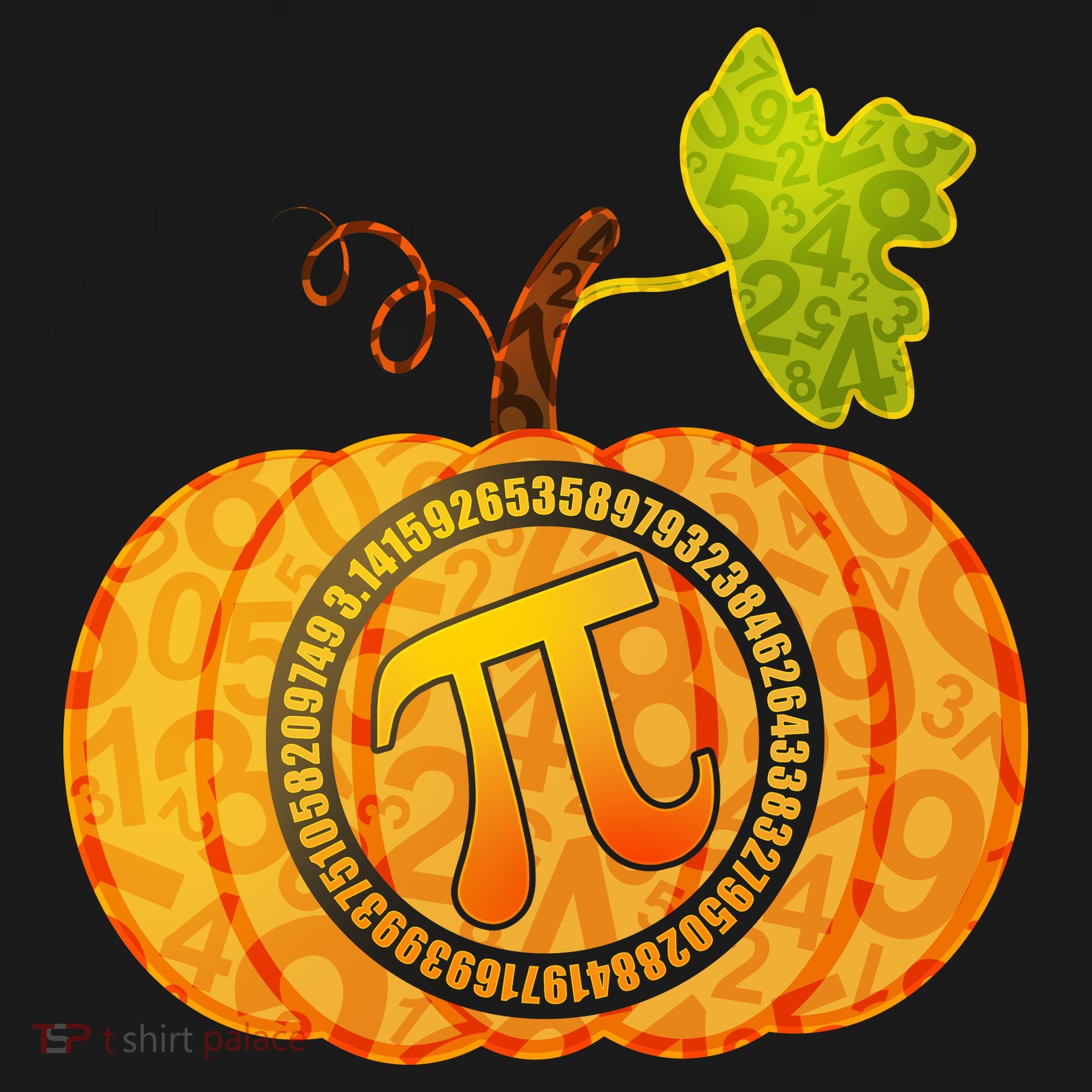 Fall Pumpkin Pi 3.14 Autumn Pajama Set