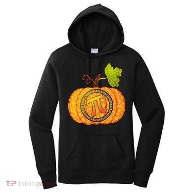 Fall Pumpkin Pi 3.14 Autumn Women's Hoodie