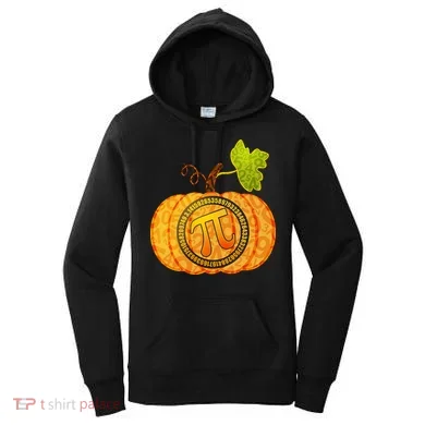 Fall Pumpkin Pi 3.14 Autumn Women's Hoodie