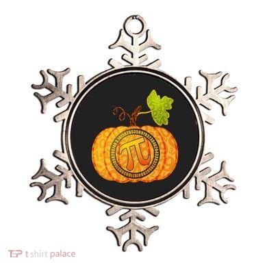 Fall Pumpkin Pi 3.14 Autumn Ornament