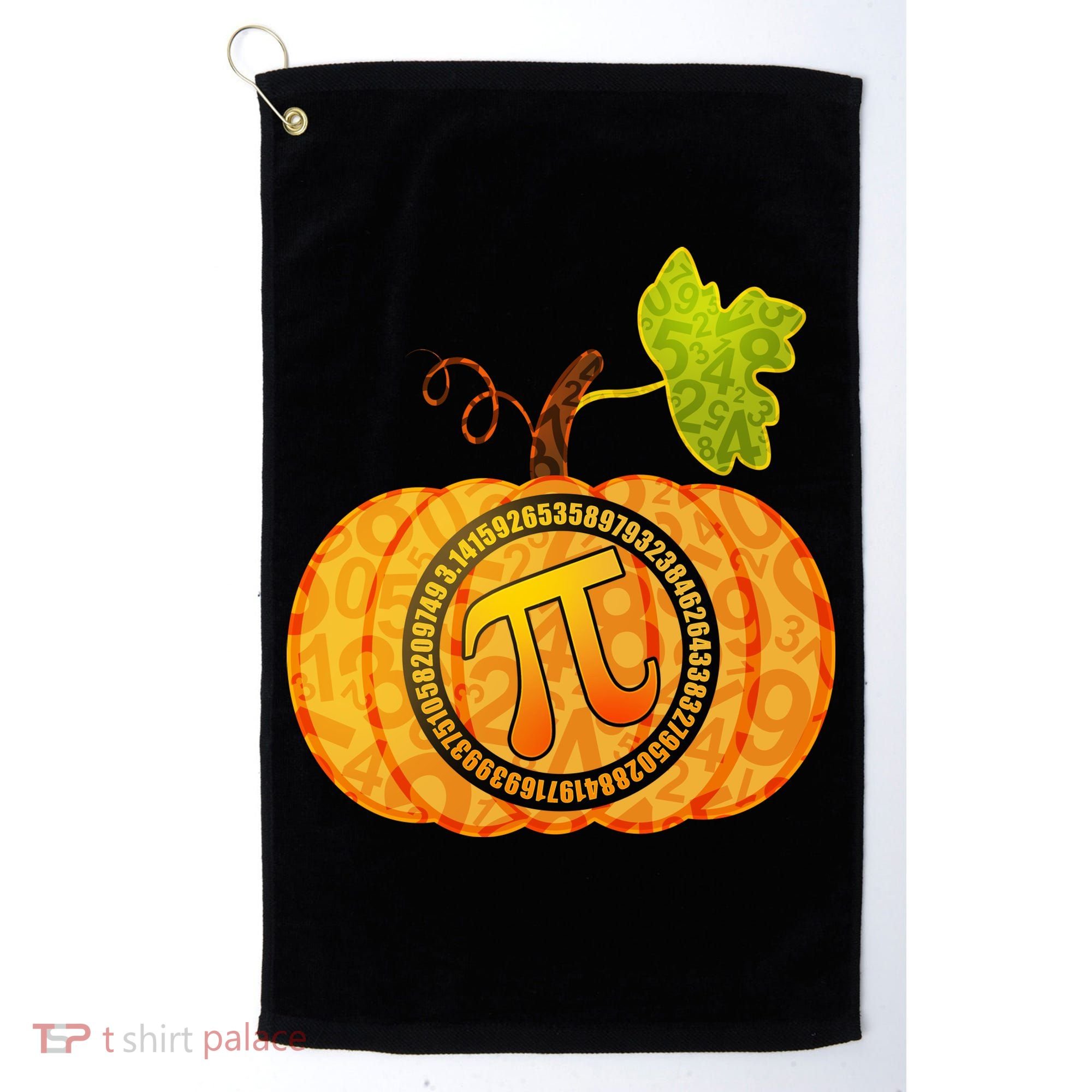 Fall Pumpkin Pi 3.14 Autumn Golf Towel