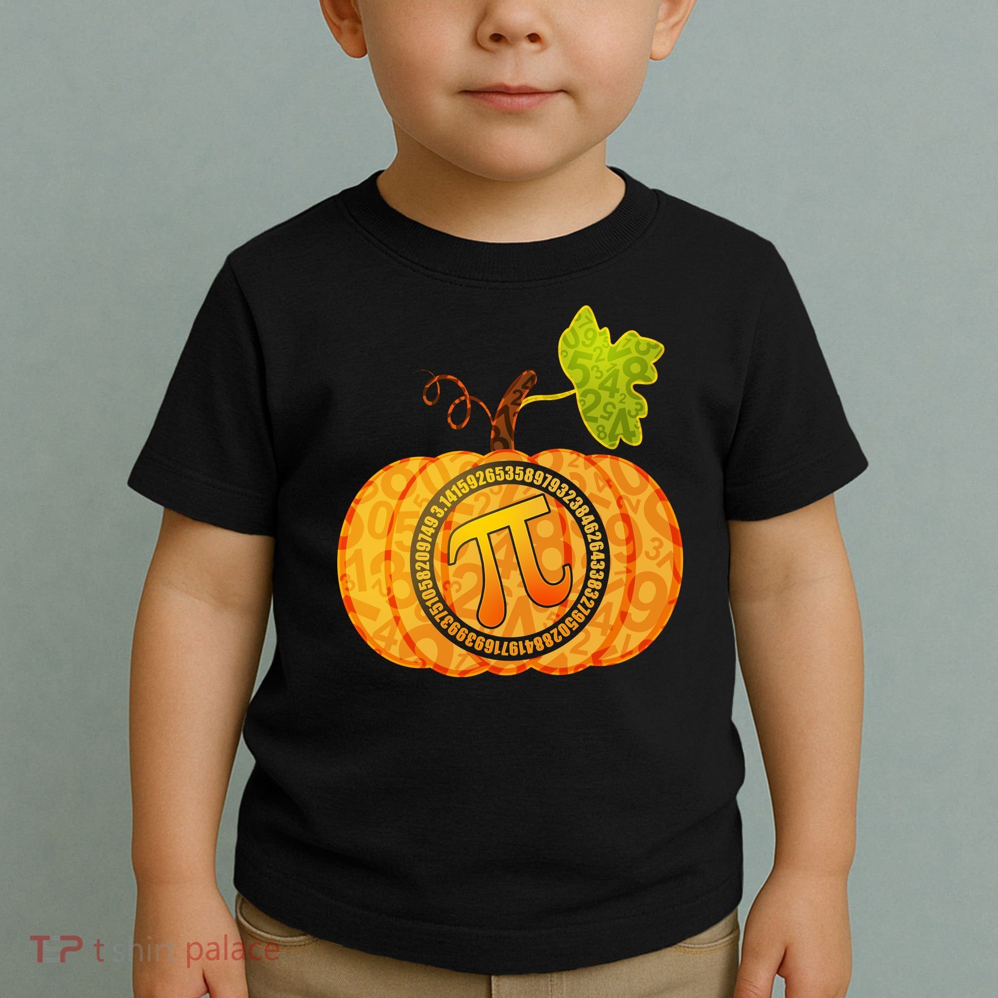 Fall Pumpkin Pi 3.14 Autumn Toddler T-Shirt