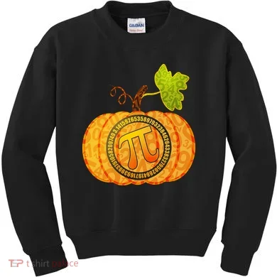 Fall Pumpkin Pi 3.14 Autumn Kids Sweatshirt